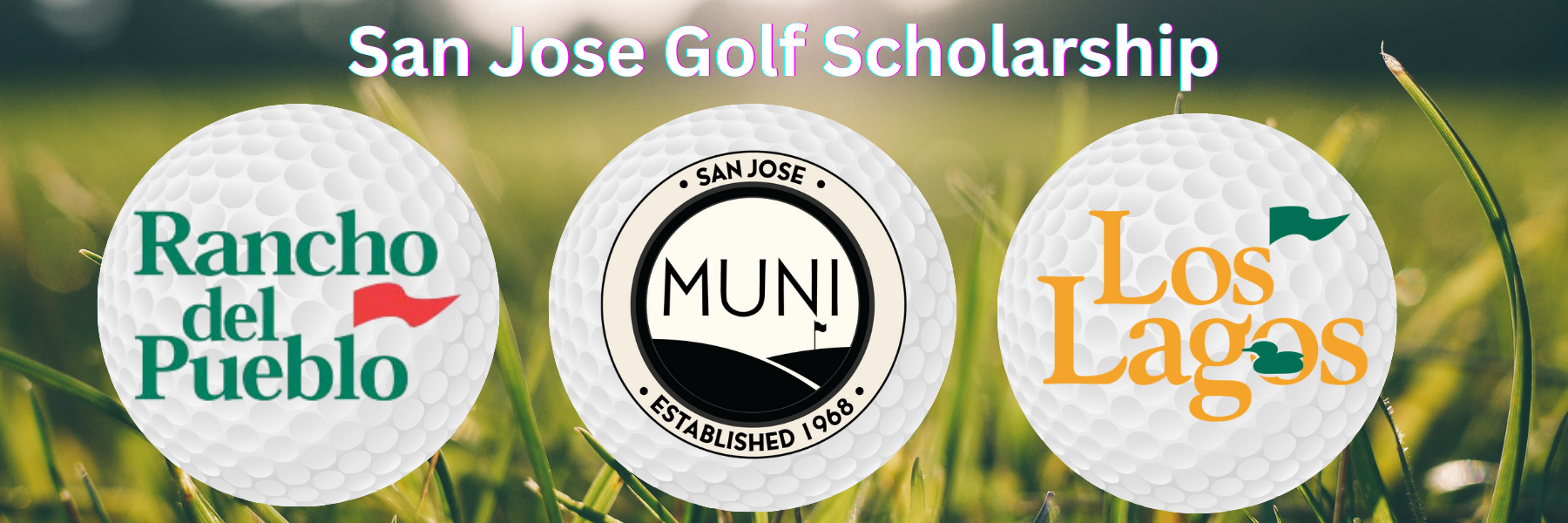 San Jose Golf Scholarship Header 1